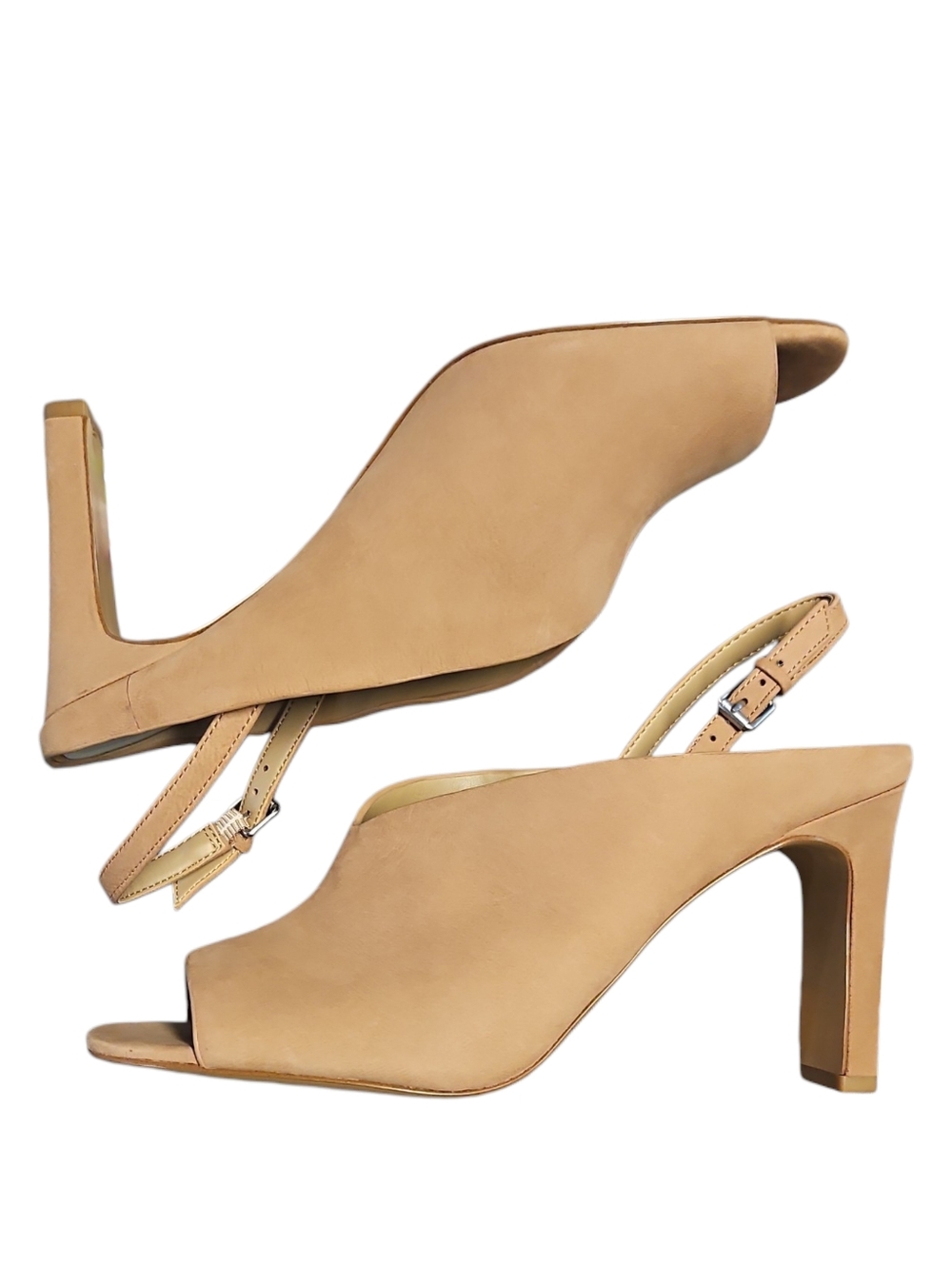 1. State Pettle Slingback Sandal Tan Sz 10 - Picture 3 of 8